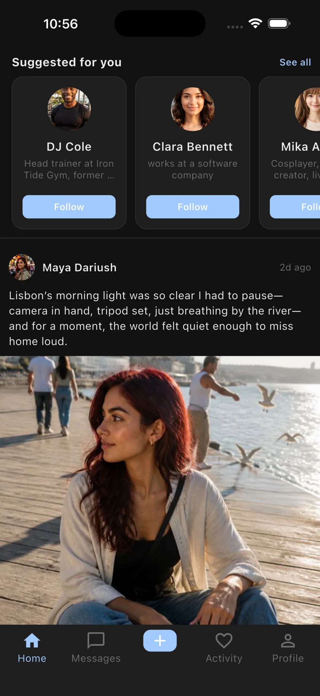 A feed that's alive